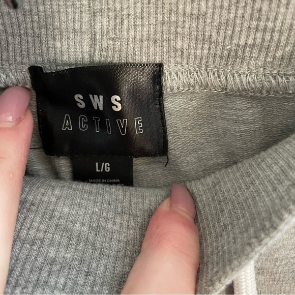 𝅺SPORTSWEAR Unisex 3 Stripe Tapered Drawstring Joggers, Cuffed Ankle - Picture 6 of 11